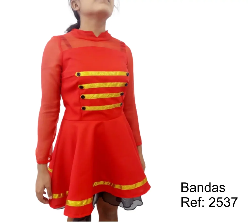 Vestido para Bandas Ritmicas